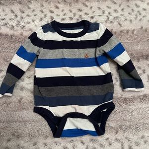 Baby GAP boys striped onsie